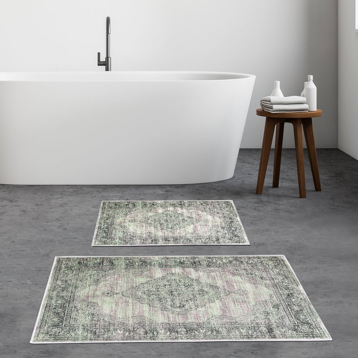 Mijölnir Juego de alfombrillas de baño Kt480 Multicolor Mijölnir Juego de alfombrillas de baño Kt480 Multicolor
